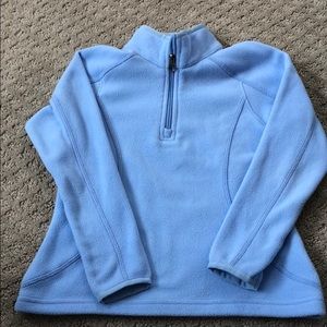 Lands End Kids 5-6 years lilac/blue color fleece